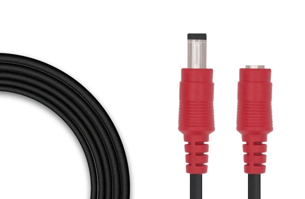 Strom-Verlängerungskabel (Schwarz)