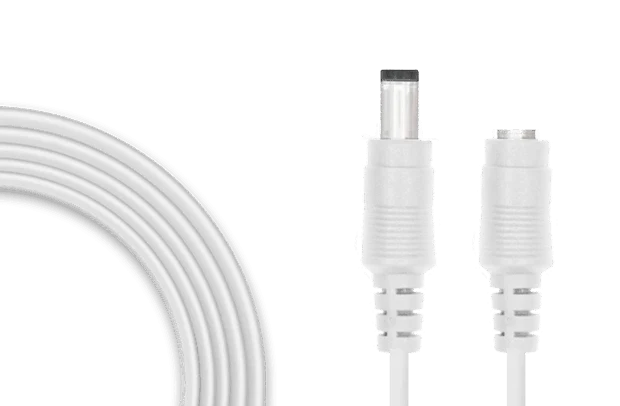 Strom-Verlängerungskabel (Weiß)